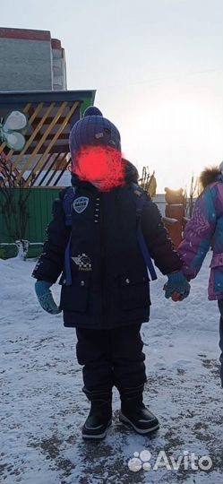 Зимний костюм на мальчика 104