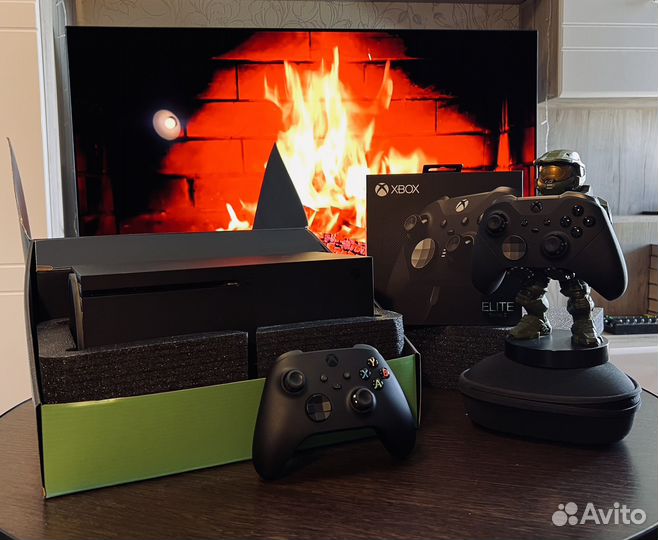 Xbox series X & геймпад Elite 2