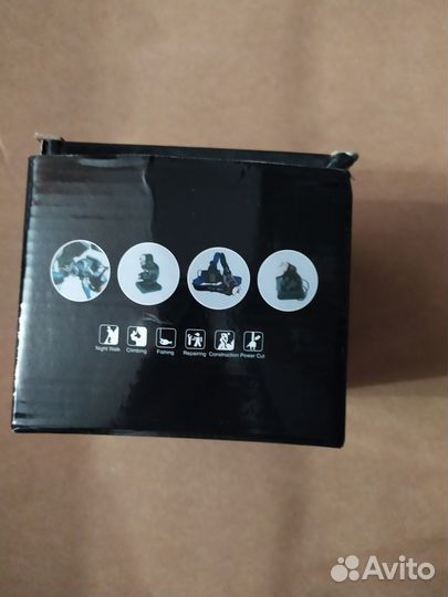 Новый налобный фонарик с линзой high power headlam