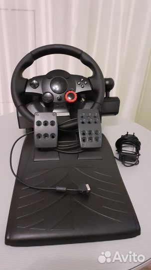 Игровой руль logitech driving force gt