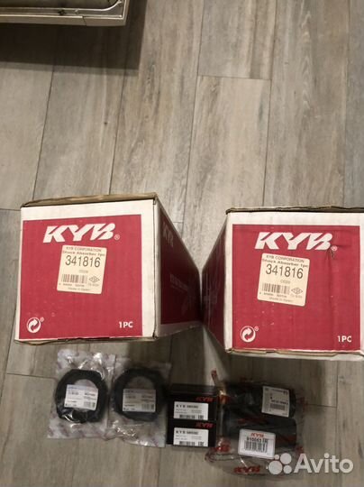 Задние амортизаторы Тойота королла 120