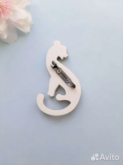 Брошь леопард