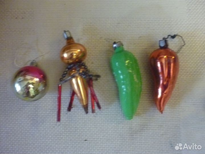 Елочные игрушки СССР, наконечники елки