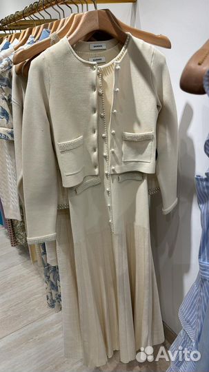 Платье Sandro с жакетом