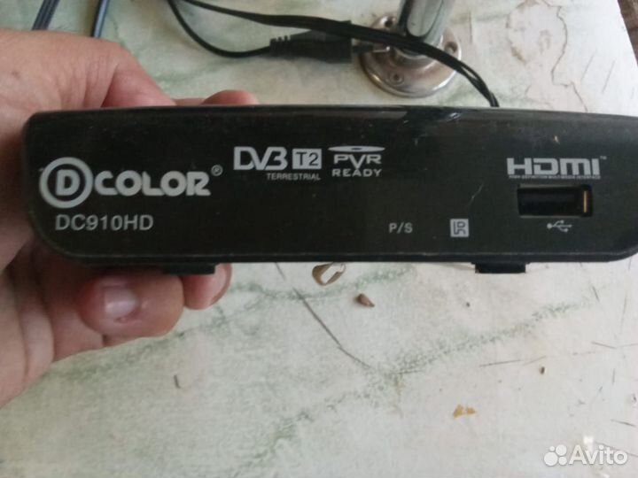 Приставка тв D-Color DC910HD с пультом и hdmi