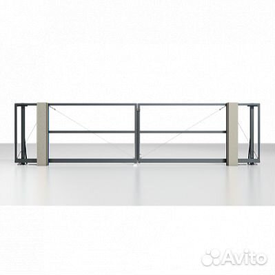 Откатные ворота под ключ