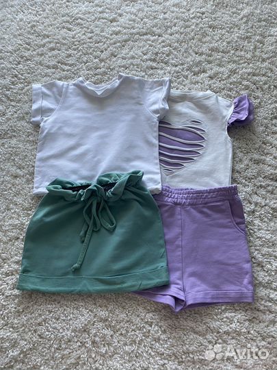 Пакет вещей на девочку 80-92