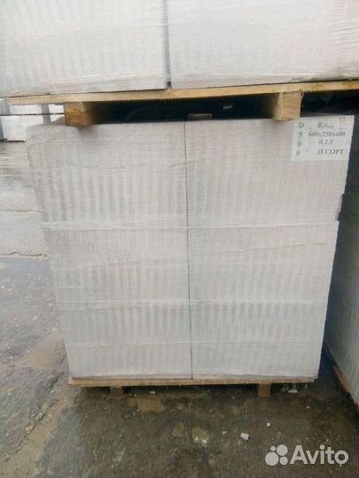 Газоблоки, пеноблоки