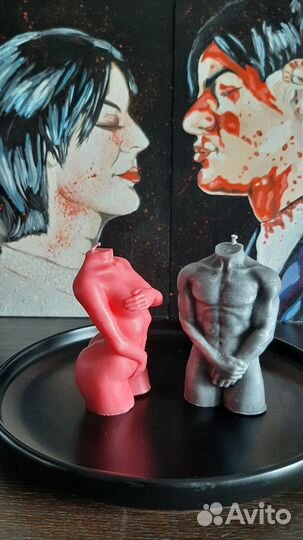 Свечи восковые ручной работы