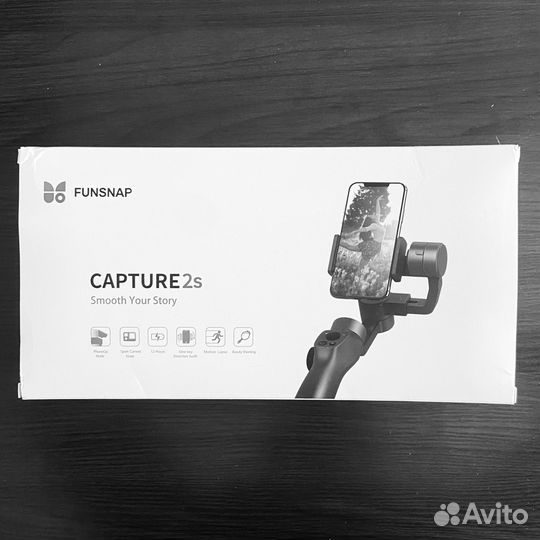 Трехосевой стабилизатор FunSnap Capture 2s