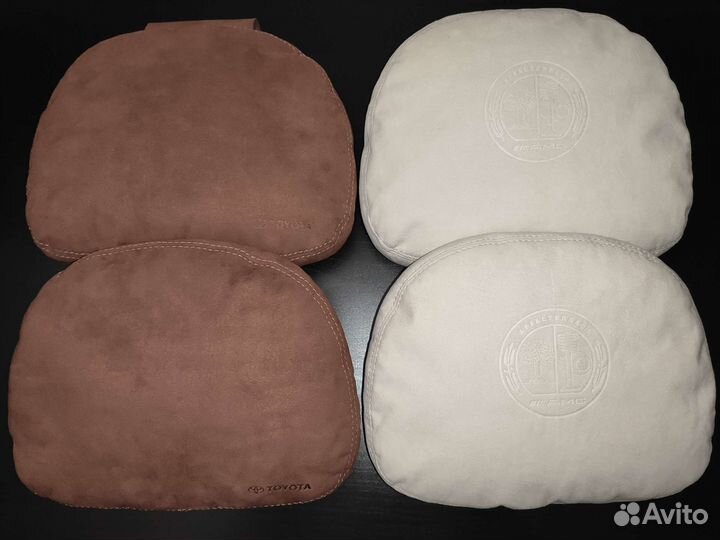 Подушки на подголовники, Alcantara