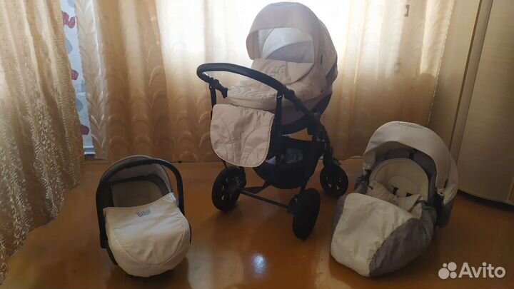 Коляска 3 в 1 tutis tapu