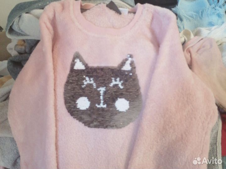 Кофта плюшевая детская