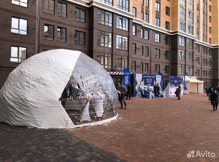 Геокупол, глэмпинг