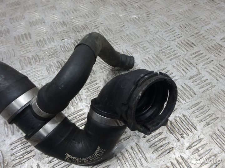 Патрубок радиатора правый Мерседес 222