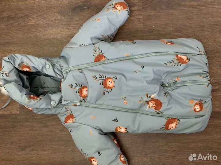 Комбинезон утепленный осень/зима р.62-68