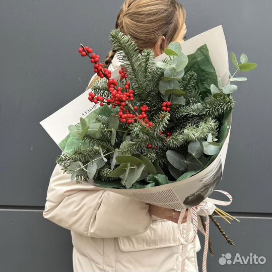 Букет с нобилисом,букет для фотоссесии