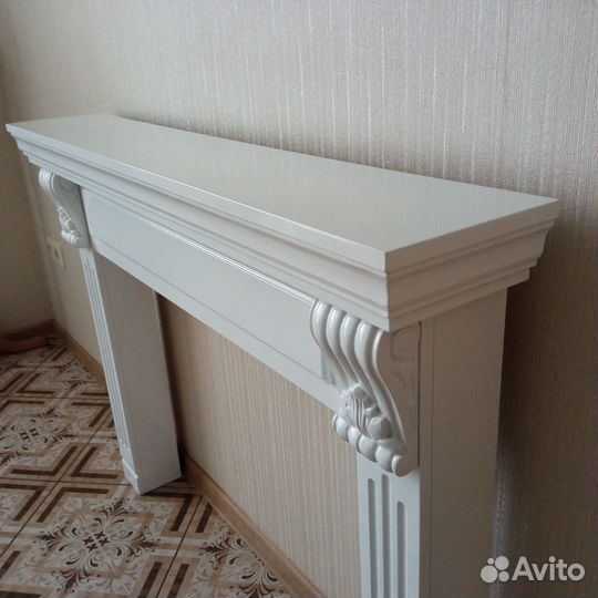 Портал для камина из дерева