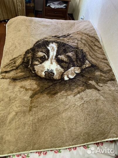 Одеяло из овечьей шерсти мериноса люкс