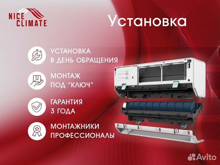 Внешний блок мульти сплит-системы на 3 комнатыMitsubishi Electric MXZ-3F68VF