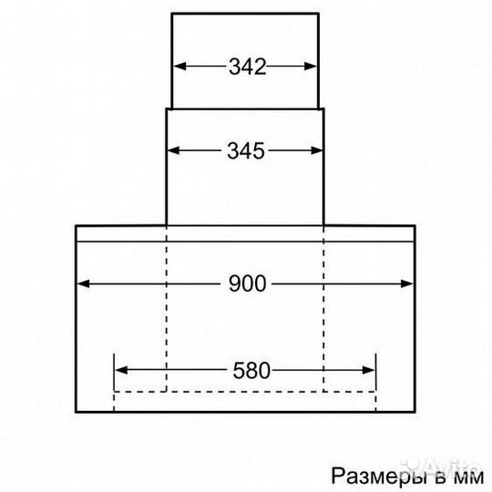 Вытяжка neff d39mt64n1