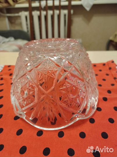 Вазы хрустальные СССР салатницы, конфетницы, фрукт