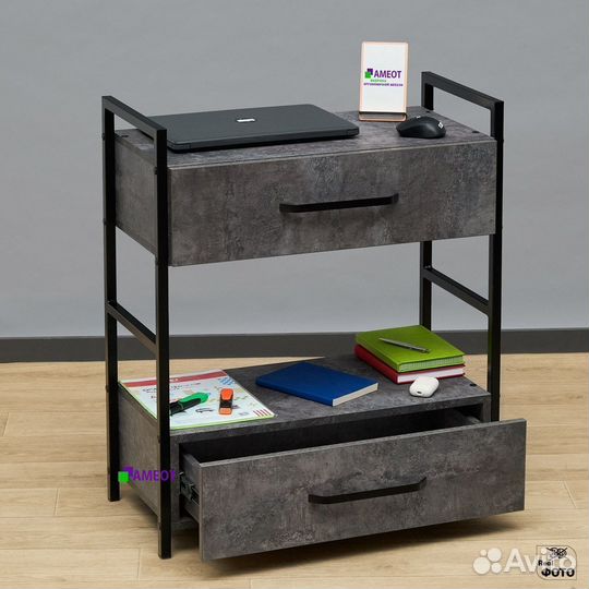 Комод на металлических стойках Сусар 4цт