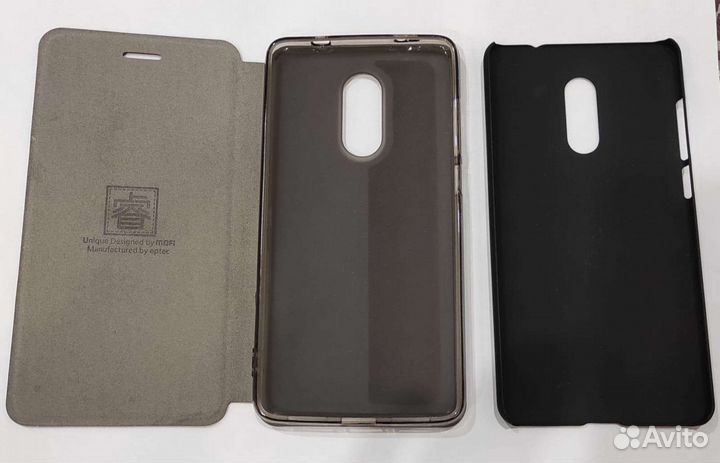 Чехол и стекло на Redmi Note 4X Pro