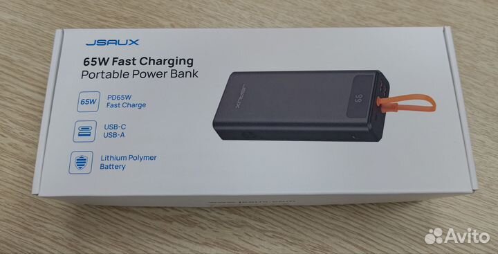 Jsaux Power Delivery 65W PowerBank 20000 mah