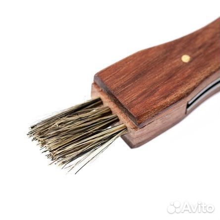 Нож грибника с щеткой