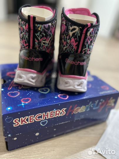 Ботинки демисезонные для девочки Skechers