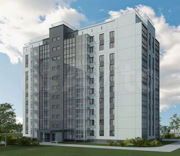 1-к. квартира, 32,1 м², 4/10 эт.