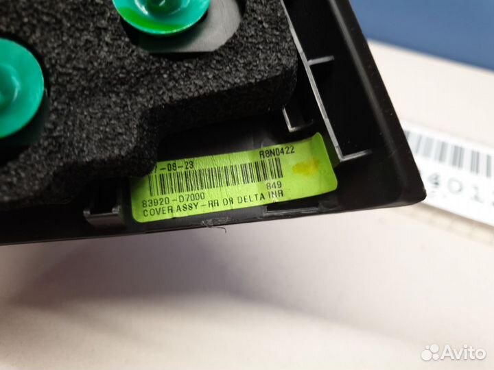 Накладка рамки двери задняя правая Hyundai Tucson