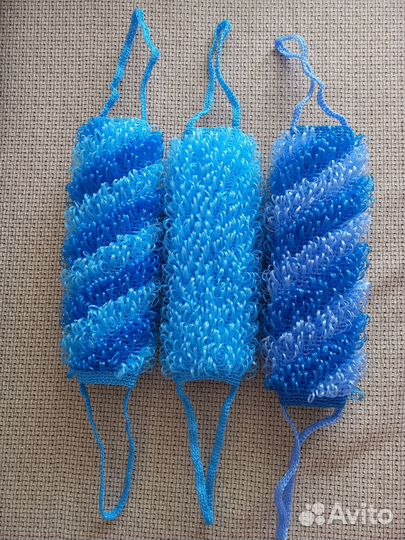 Мочалки ручной вязки