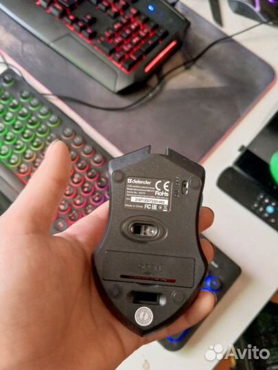 Клавиатура ritmix+б/п мышь для пк