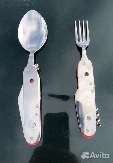 Ложка вилка армейская