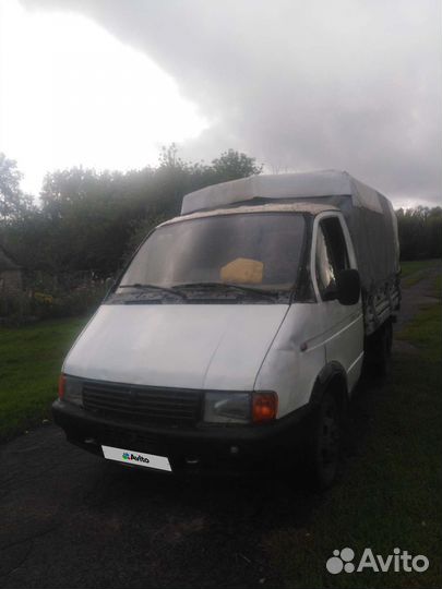 ГАЗ ГАЗель 3302 2.4 МТ, 1998, битый, 38 000 км