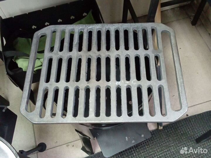 Решетка гриль толстая из чугуна