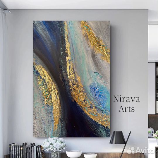 Картина абстракция масло/холст картина в подарок