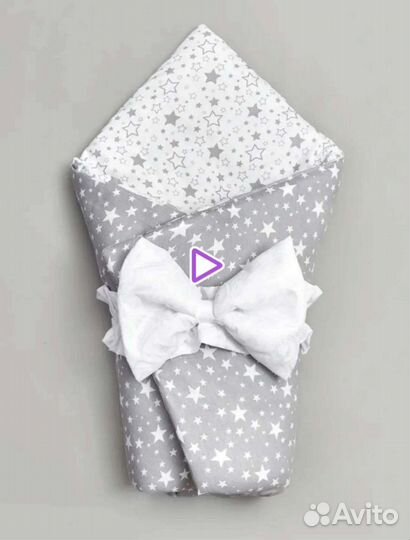 Конверт одеяло на выписку весна осень