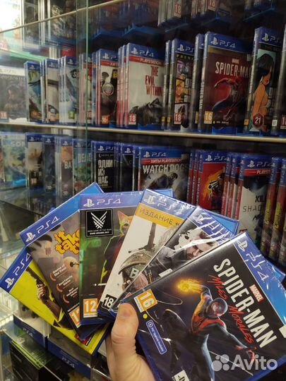 Диски для Playstation 4/ топовые Видеоигры