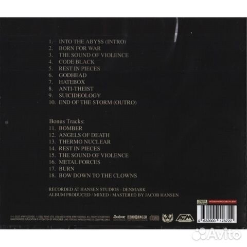 Onslaught / Sounds Of Violence (RU)(CD)