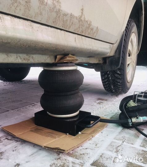 Пневматический домкрат