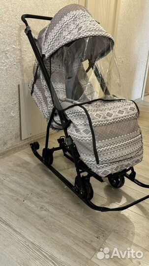 Детские зимние санки