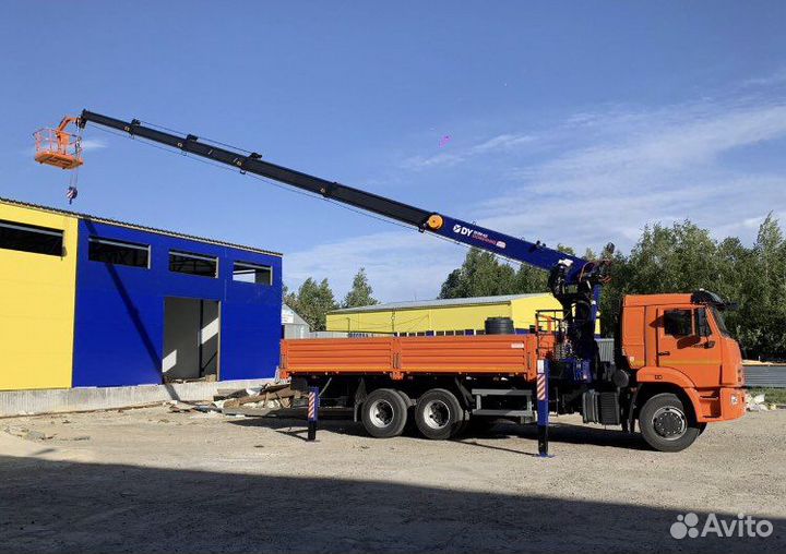 Услуги крана манипулятора 7 тонн, гружу - вожу