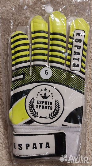 Вратарские перчатки детские