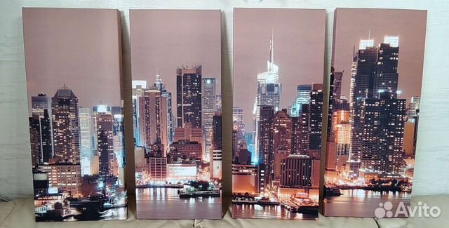 Модульная картина бу