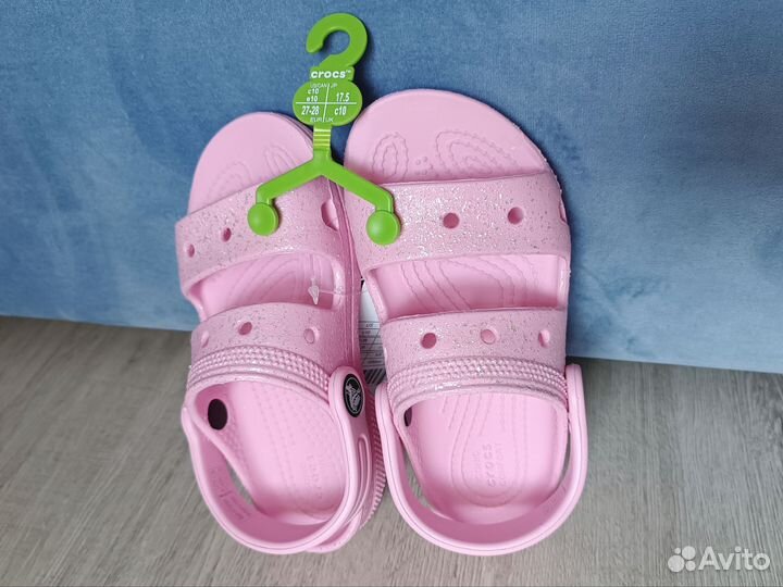 Новые Crocs сабо 27 28