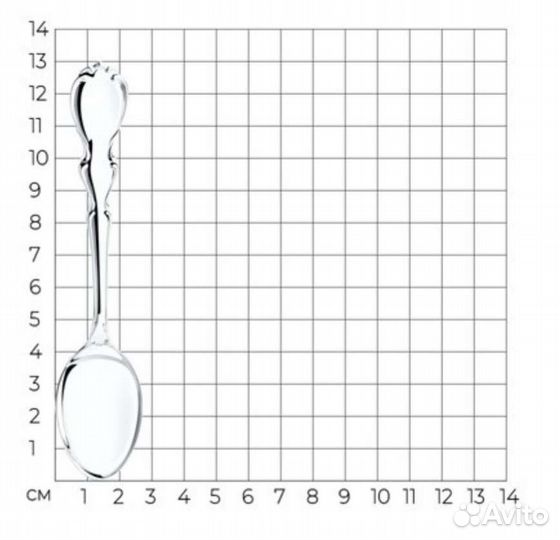Серебряная чайная ложка