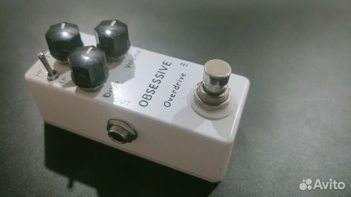 Педаль овердрайв obsessive overdrive